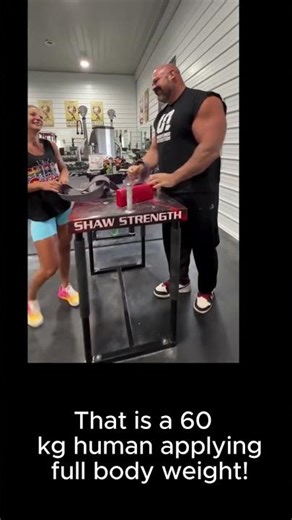 Brian Shaw back to practicing Armwrestling. Is Kiril Sarychev is next opponent ? #armwrestling