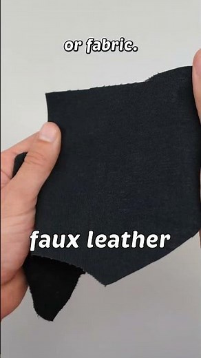 Faux Leather vs. Real Leather - How To Tell The Difference #leather #fauxleather