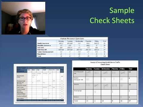 7 Tools of Quality - Check Sheets (Video 33)