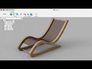 Lounge Chair - Fusion 360