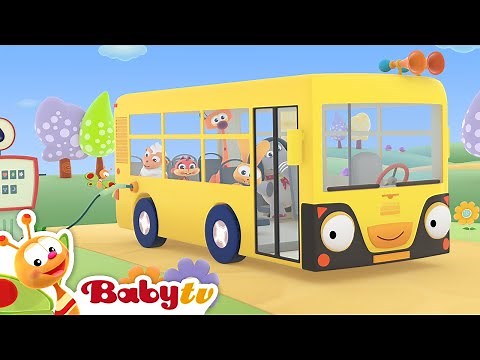The Wheels on the Bus 🚌 | Nursery Rhymes & Songs for Kids | ‪@BabyTV‬​