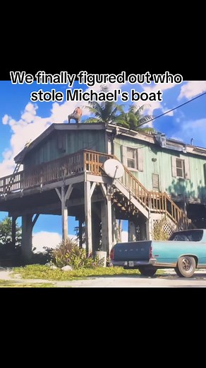Jason stole Michael's boat in GTA 5 #gta6 #gta5 #michealdesanta #gaming #gta6clips