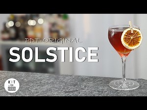 Solstice Cocktail - Ein PDT Original Drink von John Deragon