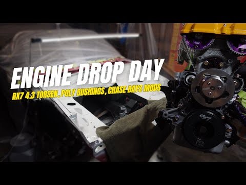Huge Miata Progress | Engine In, RX7 4.3 Torsen, Chase Bays Mods