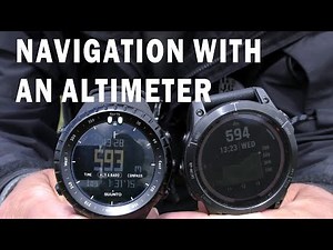 Use an altimeter to help you navigate