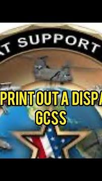 How to print out a “Dispatch” on GCSS ARMY