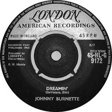 UK New Entry 1960 (256) Johnny Burnette - Dreamin'