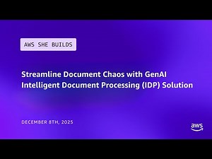 Streamline Document Chaos with GenAI Intelligent Document Processing (IDP) Solution