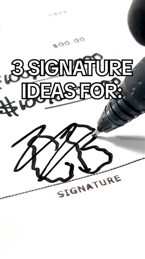 CB Signature Ideas: 3 Creative Initials for C & B