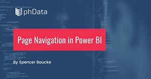 Page Navigation in Power BI