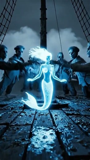 Cosmic Whirlpool Pulls Mermaid! 🌌