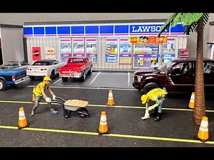 1/64 American Diorama Figures (Road Crew)