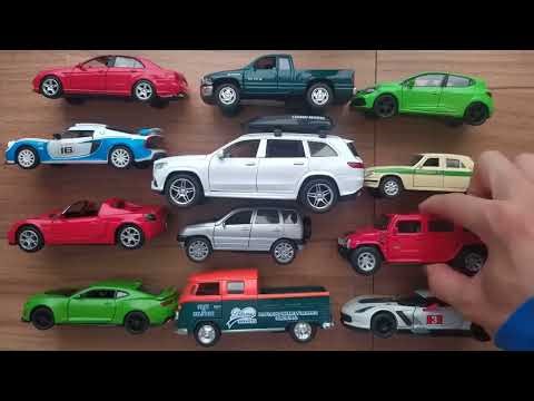 Die cast Metal Scale Mix Various Color Model Welly, Kinsmart, Maisto - Sedan, SUV, Sports, Coupe