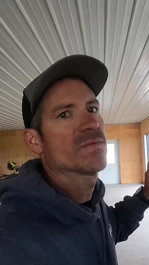 30x40 garage full build on YouTube #postframe #construction #polebarn #ceiling