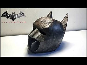 （蝙蝠侠）How to make DIY Batman Cowl Cardboard