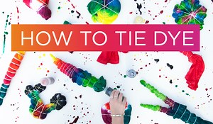 How To Tie Dye