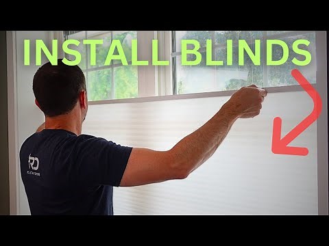 How to Install Blinds for Your Windows - For Beginners!