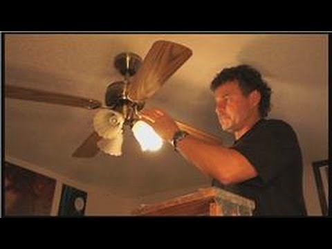 Electrical Home Repairs : How Do I Fix a Ceiling Light Fan?