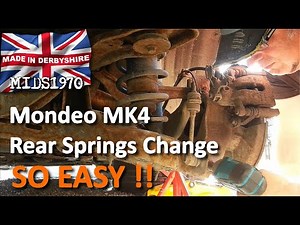 Changing Mondeo MK4 Rear Springs