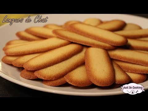 Recette des Biscuits Langues de Chat
