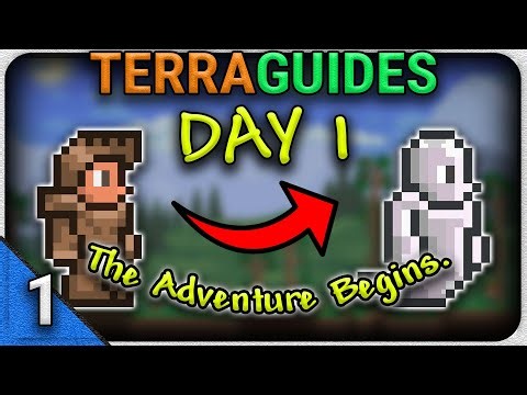 How NOT to Survive Your First Night in Terraria | TerraGuides Ep.1.