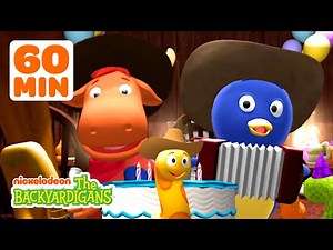 Backyardigans Birthday Celebration + MORE Outdoor Adventures! w/ Uniqua | 1 Hour | The Backyardigans