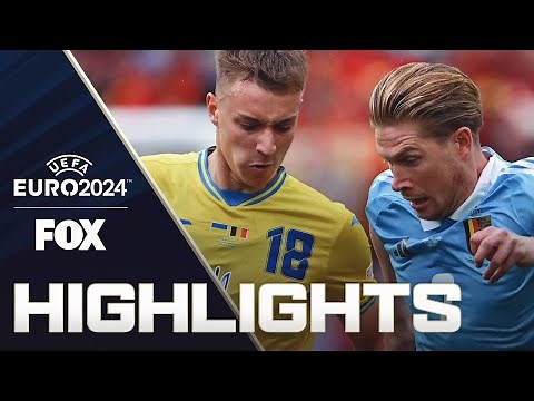 Ukraine vs. Belgium Highlights | UEFA Euro 2024