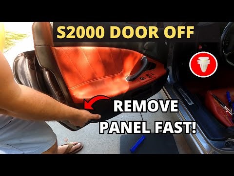 Honda S2000 Door Panel Removal Made Easy! | Step-By-Step Guide (No Damage, No Guesswork)