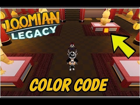 Roblox - The Loomian Legacy Color-Code in the Pagoda!