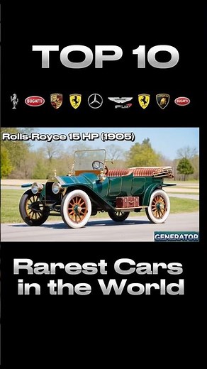 “Top 10 Rarest Cars Ever Made | Ultra-Exclusive Classics & Hypercars”