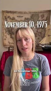 Remembering the Wreck of the Edmund Fitzgerald #history