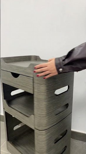 Carrito auxiliar multiuso con ruedas y cajón | Organización profesional | Quirumed