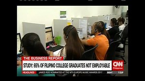 21K views · 56 reactions | More than 600,000 Filipinos graduate from college every year. A new report shows majority of them will find it hard to land a job. www.cnn.ph | NewsWatch Plus Philippines | Facebook