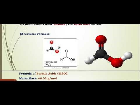 Lecture # 8 Formic Acid - Chemical Industries