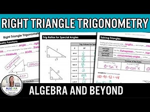 Right Triangle Trigonometry | Algebra 2 Lesson