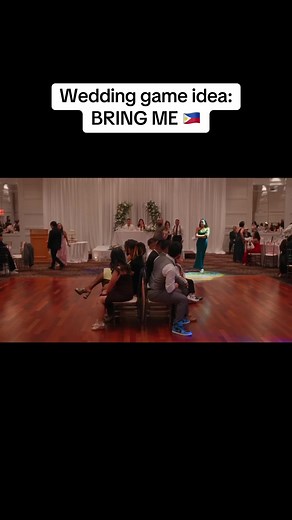 A fun wedding game idea to get the crowd energized 😂😂💀 we always played this game in Filipino parties growing up, but I thought it would be fun to it bring to our cousin’s wedding 🤪 #toronto #fyp #foryou #filipino #filipinotiktok #wedding