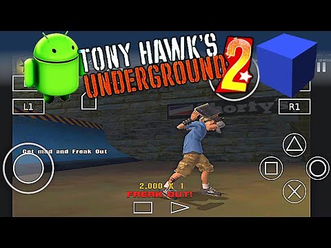 Tony Hawk's Underground 2 - PS2 Emulator Android Gameplay - Aether SX2 - APK Mobile - 2022