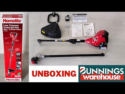 Homelite 25cc 2 Stroke Split Straight Shaft Line Trimmer - Unboxing