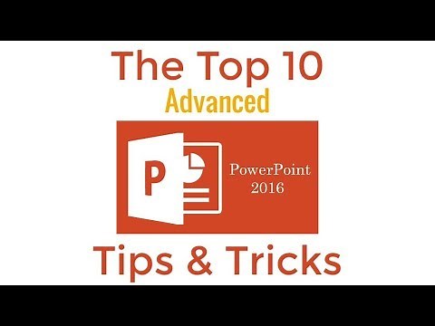 Top 10 Advanced PowerPoint 2016 Tips and Tricks