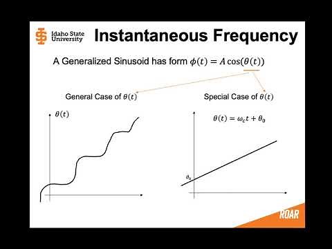 1 - 4.5 Introduction to Frequency and Phase Modulation, and Instantaneous Frequency Concept