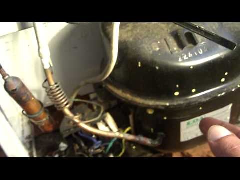 How to remove a fridge compressor from a fridge