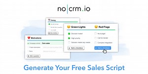 Sales & Cold Calling Script Generator | noCRM.io
