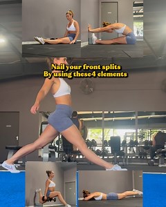 Nicks Wilson on Instagram: "Make more progress in your Front Splits. Understanding the 4 main components of the front splits and training directly, on their own along side the position itself escalates your front splits progress IMMENSELY! Front splits is made up of 4 categories for us to develop: Hip flexor flexibility Glute strength Hamstring flexibility Hip flexor (and quad) strength There are many ways to train these components, and I cover a number of them in my front splits courses (link i