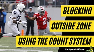 Blocking Outside Zone Using the Count System | The Spread