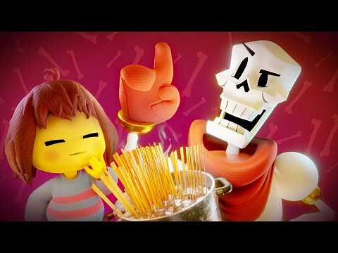 Papyrus and Frisk - Let Him Cook! [Undertale 3D Animation]