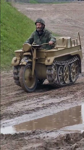 Kettenkrad in 60 Seconds 🏍️🥹#thetankmuseum #panzer #ww2 #ww2history #trending #foryou #cutiepie