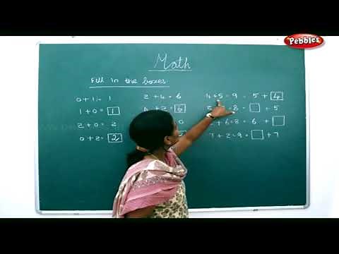 STD 4TH MATHS | Learn Maths - Fill in the boxes - Addition