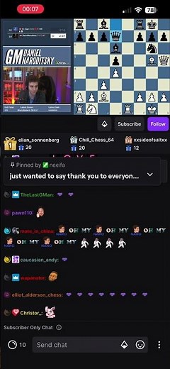 Daniel Naroditsky’s final stream ending RIP Danya