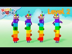 Fluffies | Full Episode - S2 E12 | Numberblocks (Level 2 - Orange 🟠) - Videos For Kids
