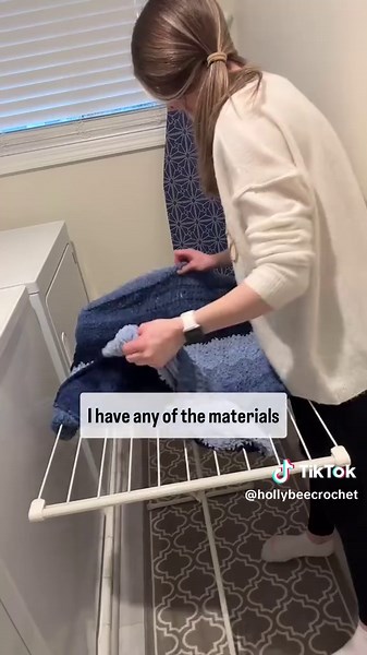 Part 2 of blocking a blanket for the first time and having no idea what I’m doing! Some of you gave me some great ideas and the yoga mat was one of them! Another was exercise foam mats or the kids alphabet foam mats. Love seeing these cheaper options! Unfortunately it didn’t work out well for me 😂 maybe another day I’ll try again! #crochet #crochettips #crochetblanket #crochetblock #blocking #crochetblocking #handmadeblanket #blanket